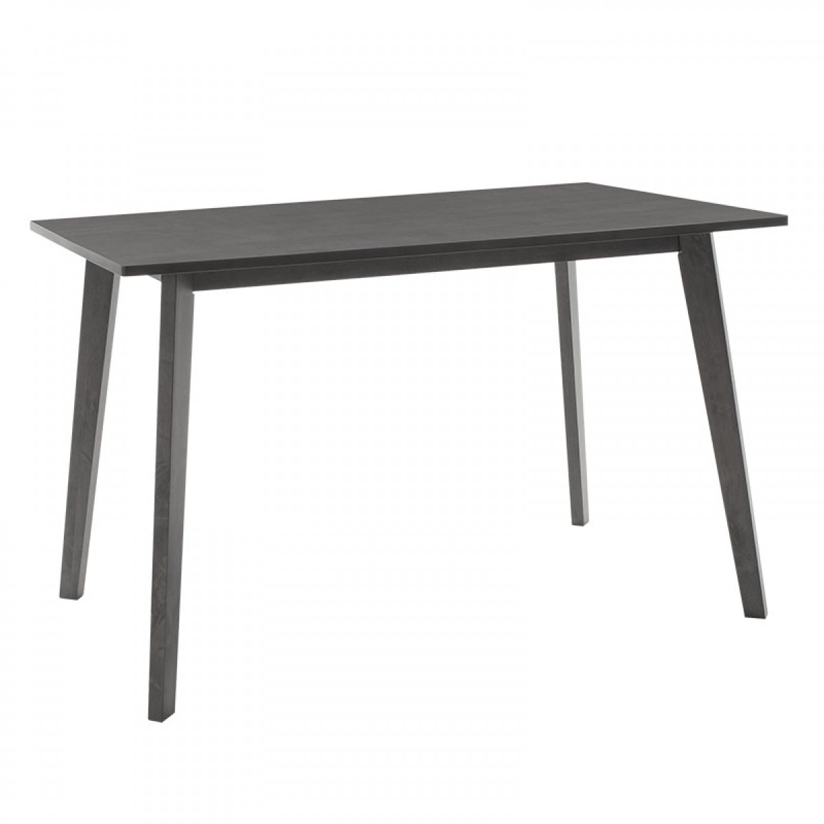 Tραπεζαρία Benson - Toto Pakoworld Σετ 5Τμχ Rustic Grey - Ύφασμα Γκρι 120X75X75Εκ